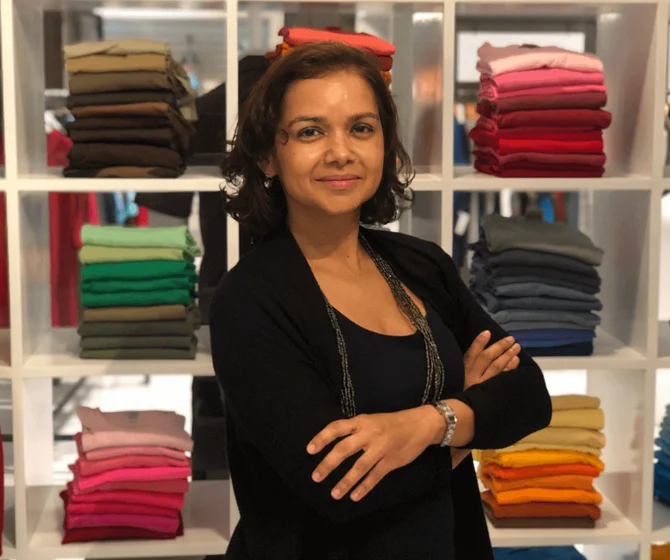 Fulvia Stevens, directrice du service à la clientèle de Gildan à la Barbade.