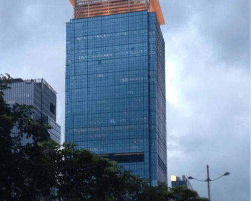Façade extérieure du bureau régional de Gildan à Singapour.