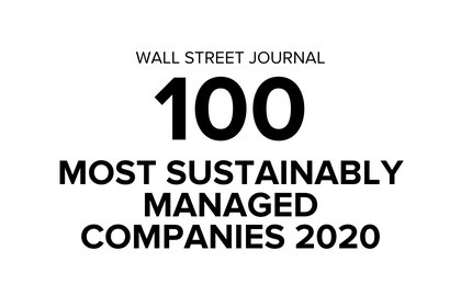 Wallstreet Journal 100 most sustainably managed companies