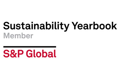 Logo du S&P Global Sustainability Award pour 2021