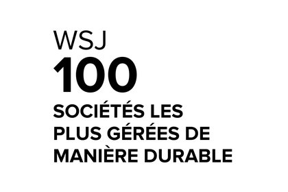 Wallstreet Journal 100 sociétés les plus gérées de manière durable